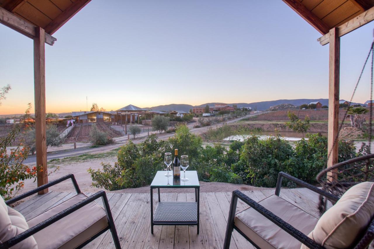 Don Tomas Vinedo Cabanas Valle de Guadalupe Ngoại thất bức ảnh