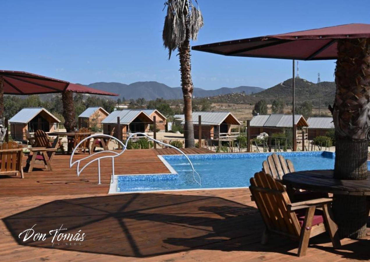 Don Tomas Vinedo Cabanas Valle de Guadalupe Ngoại thất bức ảnh