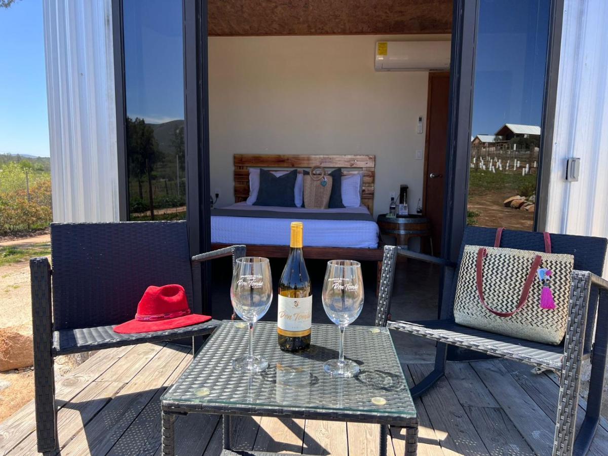 Don Tomas Vinedo Cabanas Valle de Guadalupe Ngoại thất bức ảnh