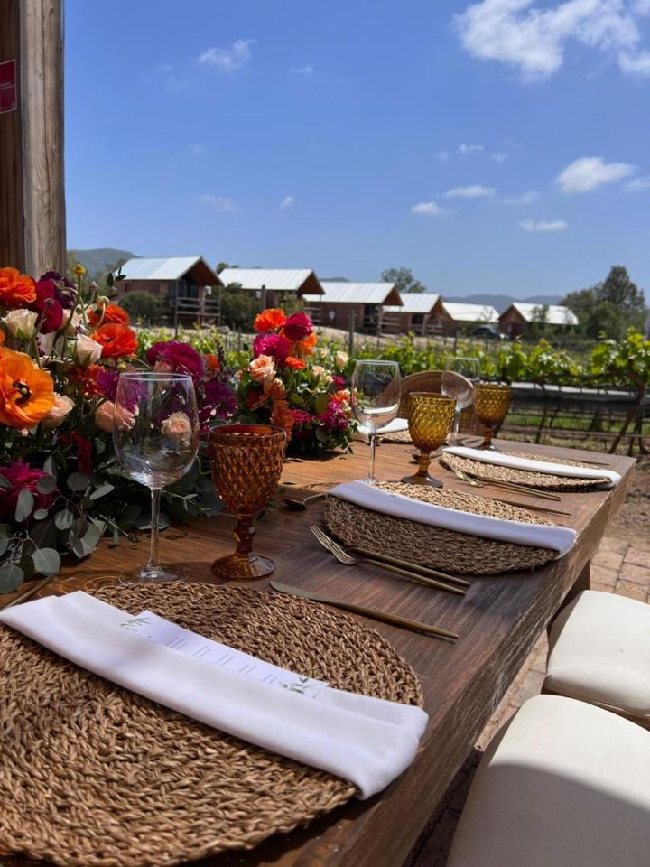 Don Tomas Vinedo Cabanas Valle de Guadalupe Ngoại thất bức ảnh